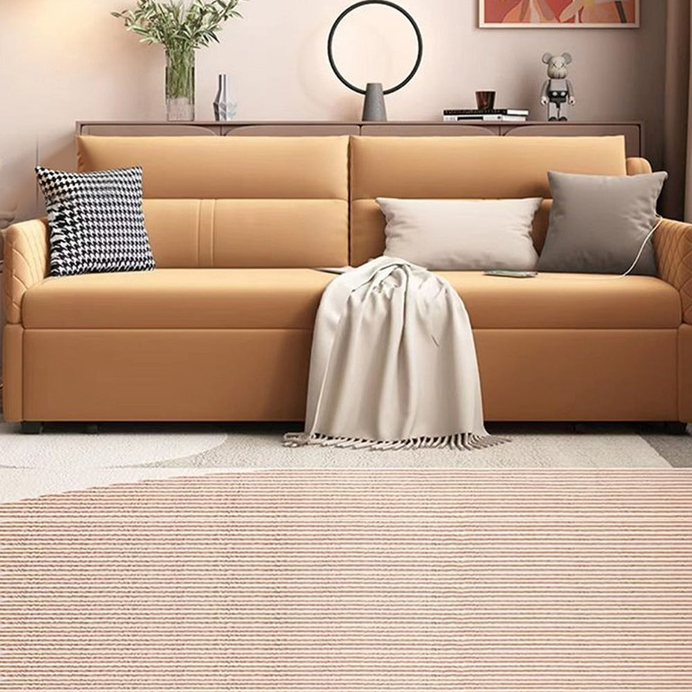 Versatile Luxury Sofa Bed with Hidden Retractable Storage Box