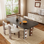 Load image into Gallery viewer, 2PCS Dining Chair Modern Ash Wood Frame Boucle Upholstery Minimalist Soft Seating
