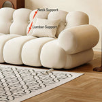 Load image into Gallery viewer, Modern Bubble Cushion Velvet Sofa Bed Convertible Deep Seat Sleeper
