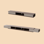 Load image into Gallery viewer, Modern Low-Profile Extendable TV Cabinet with Sliding Storage
