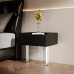 Load image into Gallery viewer, Luxury Smart Nightstand Bedside Table with Scratch-Resistant Leather &amp; LED Lighting
