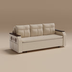 Load image into Gallery viewer, 83'' Modern Convertible Sofa Bed with Storage Contemporary Upholstered Sleeper Sofa
