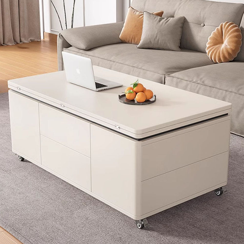 Multifunctional Lift-Top Coffee Table 2-in-1 Dining and Work Desk for Small Spaces