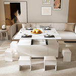 Load image into Gallery viewer, 47.4&quot; Coffee Table Lift Top Hidden Large Storage
