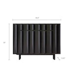 Load image into Gallery viewer, Modern Sideboard Cabinet 3 Doors Adjustable Shelves Contemporary Style
