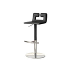 Load image into Gallery viewer, Modern Adjustable Swivel Bar Stool with Cutout Backrest 1 Piece
