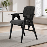 Load image into Gallery viewer, Modern Upholstered Dining Chair with Solid Wood Frame and Armrests 1 Piece
