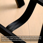Load image into Gallery viewer, Modern Minimalist Counter Stool Solid Wood Bar Chair with Upholstered Seat 1 Piece
