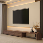 Load image into Gallery viewer, Extendable TV Stand with Storage Drawers Modern TV Console
