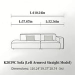 Load image into Gallery viewer, Modern Modular Washable Fabric Sectional Sofa
