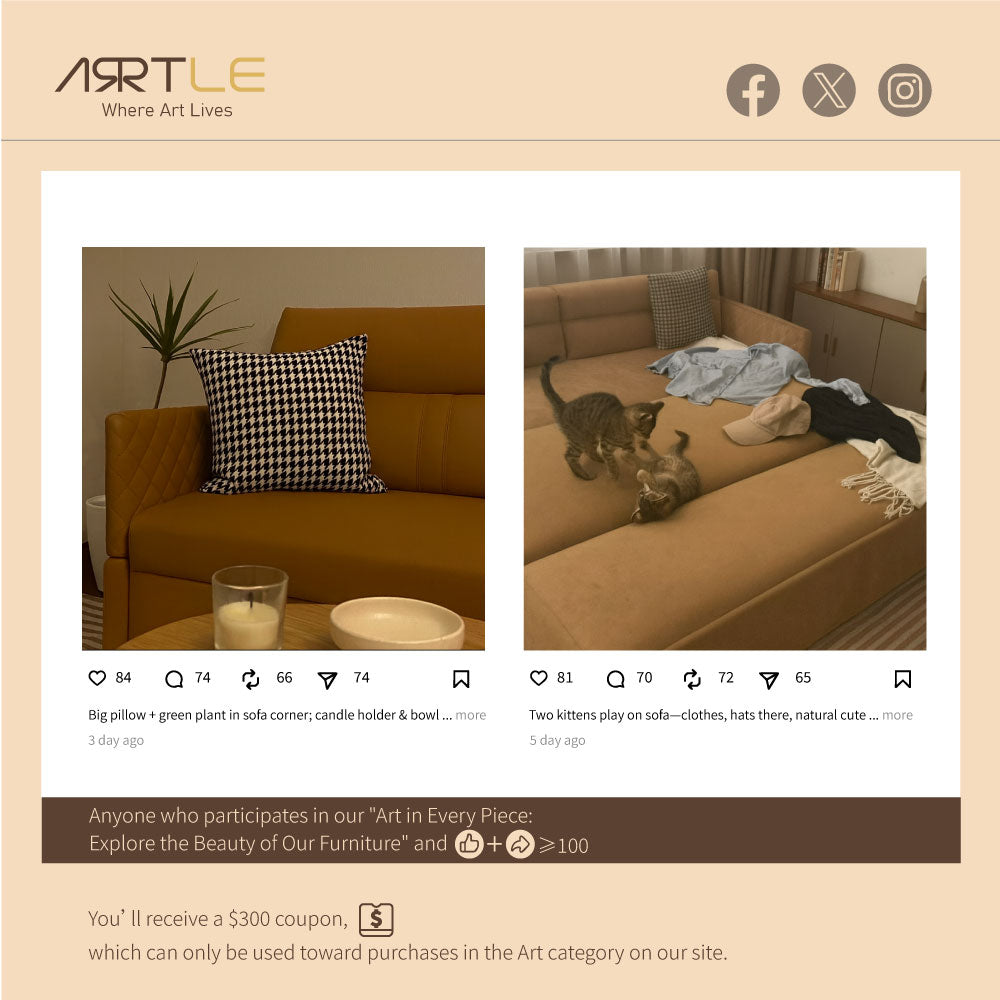 Versatile Luxury Sofa Bed with Hidden Retractable Storage Box