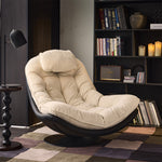 Load image into Gallery viewer, Modern Oversized Swivel Lounge Chair with Plush Cushion Deep Seat Accent Chair
