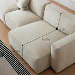 Load image into Gallery viewer, Modern Modular Washable Fabric Sectional Sofa

