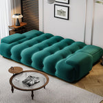 Load image into Gallery viewer, Modern Tufted Velvet Sofa Bed Convertible Sleeper Couch
