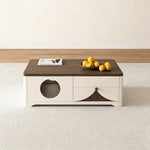 Load image into Gallery viewer, Modern Wooden Pet Friendly Storage Cabinet Coffee Table and TV Stand Set with Multi Functional Design
