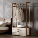 Load image into Gallery viewer, Coat Rack with Storage Drawers Modern Minimalist Design Versatile Hanging Storage Solution
