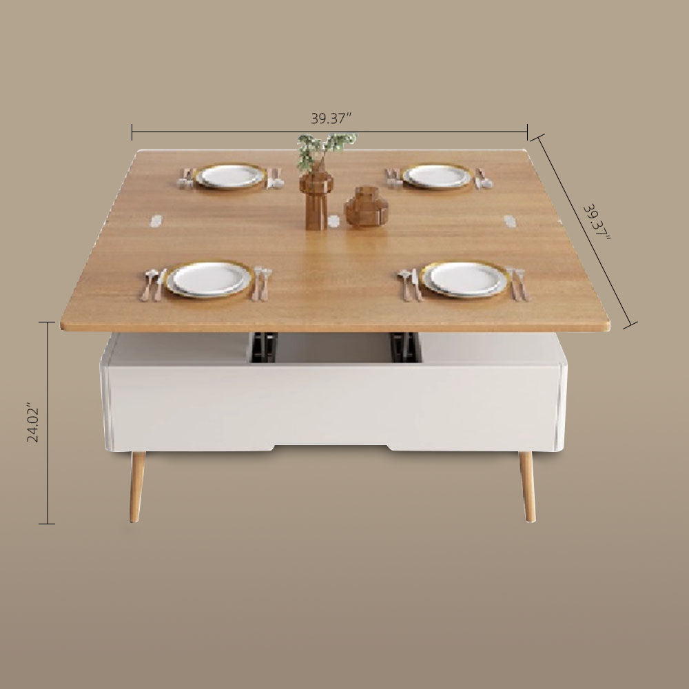 Lift-Top Multifunctional Coffee Table Smart Storage & Modern Design