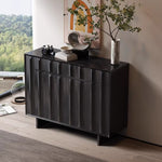 Load image into Gallery viewer, Modern Sideboard Cabinet 3 Doors Adjustable Shelves Contemporary Style
