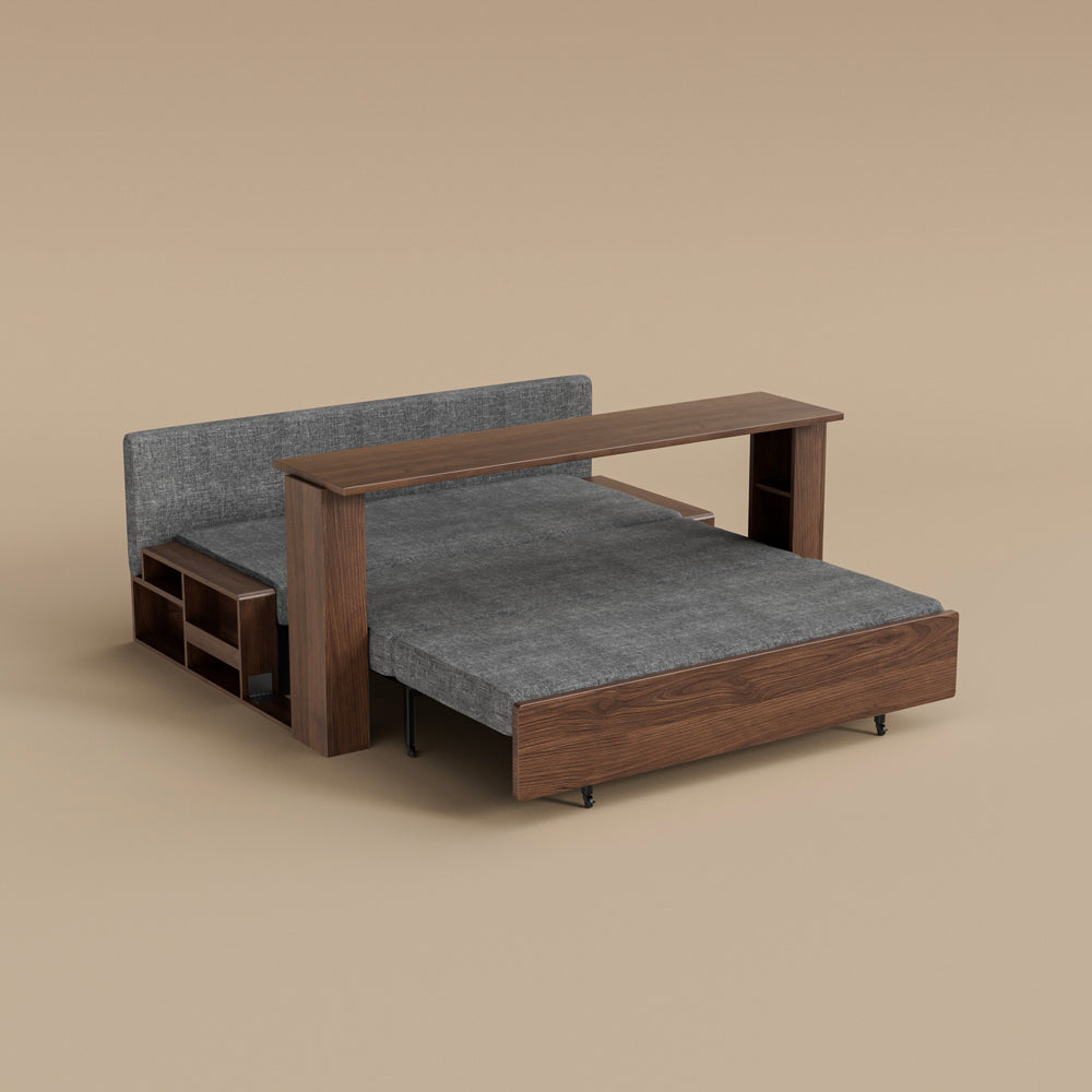 Modern Storage Sofa Bed with Lift-up Function Space-saving Design Elegant and Practical