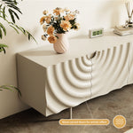 Load image into Gallery viewer, 78&#39;&#39;Wave Pattern TV Cabinet Mid Century Design
