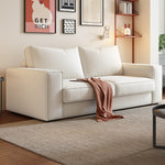 Load image into Gallery viewer, Sleeper Sofa with 3.9&quot; Thick Spring Mattress Modern Design Space-saving for Comfort and Function

