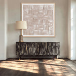 Load image into Gallery viewer, Textured neutrals woven into harmony, bringing warmth, balance, and timeless elegance home.
