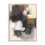 Load image into Gallery viewer, Bold contrasts in black and ochre create depth, drama, and timeless modern elegance

