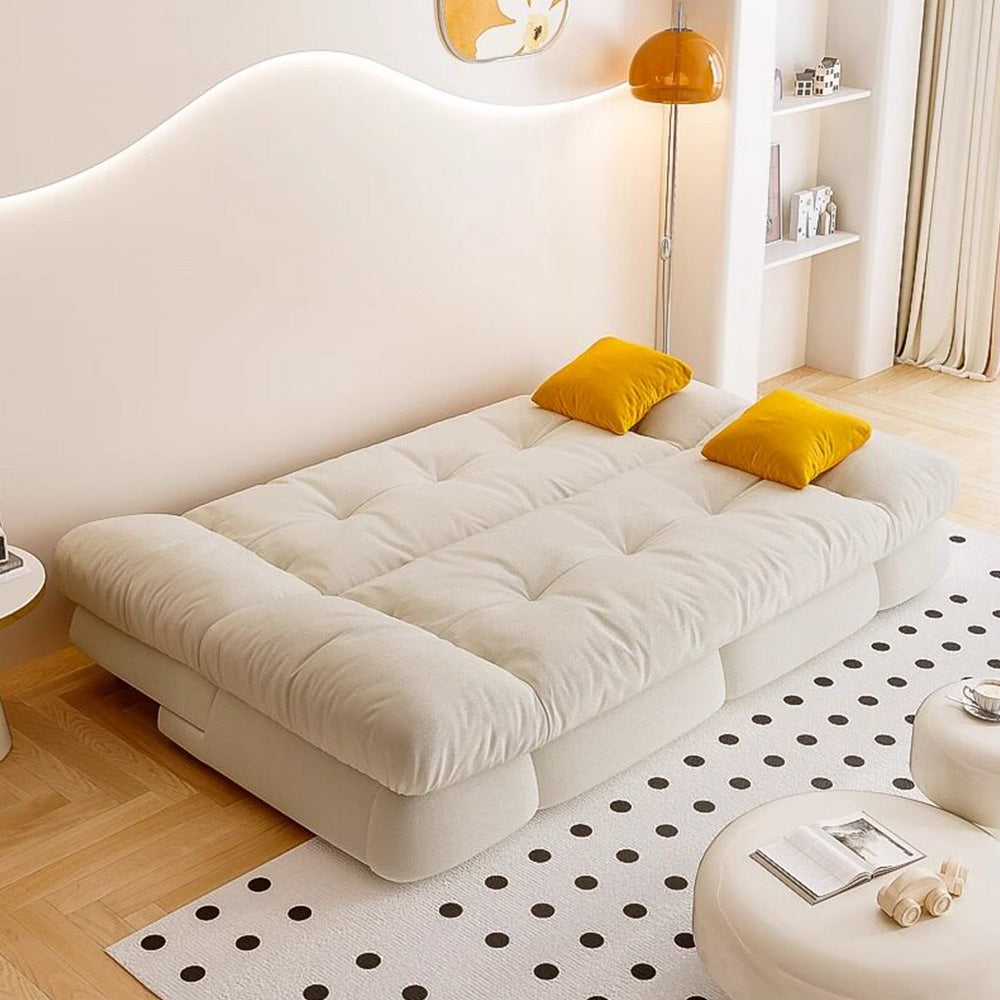 Modern Convertible Sofa Bed with Storage Drawers