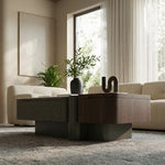Load image into Gallery viewer, Modern Lift Top Coffee Table with Storage Microcrystalline Stone Surface Multifunctional Wooden Center Table
