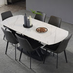 Load image into Gallery viewer, 46.8&quot;-70.2&quot; Versatile Elegant Extending Dining Table with Rotating Top Perfect for Modern Living Spaces
