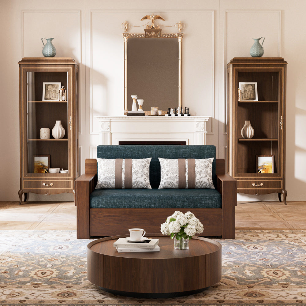 Modern Sofa Bed with Lift-up Function Space-saving Design Elegant and Practical