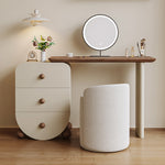 Load image into Gallery viewer, Modern Makeup Vanity Set with LED Mirror and Stool
