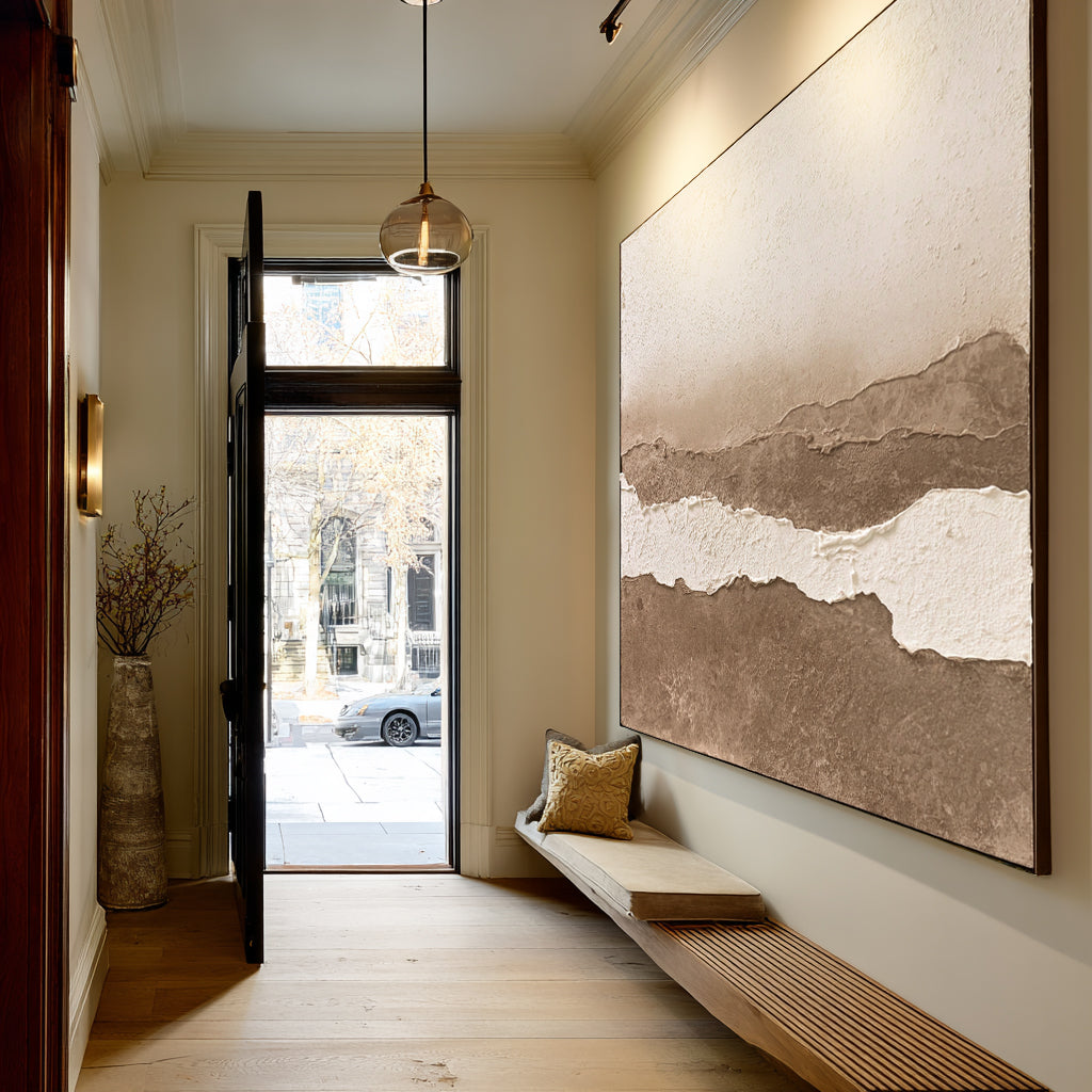 The Voice of the Earth Handcrafted Painting