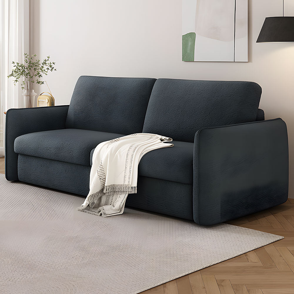 Modern Sofa Bed with 3.9-Inch Thick Foam Mattress