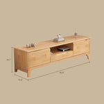 Load image into Gallery viewer, Modern Wooden TV Stand Low Profile Media Console with Drawers &amp; Open Storage
