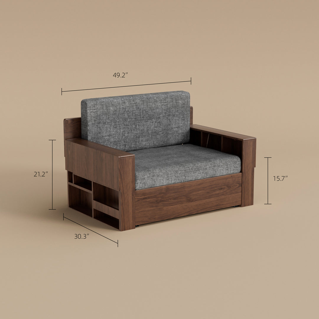 Modern Sofa Bed with Lift-up Function Space-saving Design Elegant and Practical