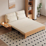 Load image into Gallery viewer, Modern Folding Sofa Bed Convertible Sofa Bed with Wooden Frame for Multi-Functional Living Spaces
