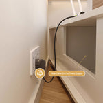 Load image into Gallery viewer, Extendable TV Stand with Storage Drawers Modern TV Console
