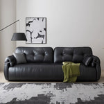 Load image into Gallery viewer, Modern Faux Leather Sofa Bed Convertible Sleeper Sofa Minimalist Folding Couch for Living Room
