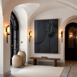 Load image into Gallery viewer, Obsidian Flow Handmade Painting
