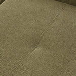 Load image into Gallery viewer, 101&#39;&#39;Convertible Sofa Bed Three Seater Olive Green Upholstered Tufted Cushion Modern Curved Arm Modular Design
