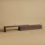 Load image into Gallery viewer, Extendable TV Stand with Storage Drawers Modern TV Console
