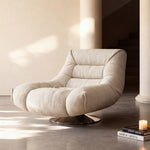 Load image into Gallery viewer, Modern Swivel Lounge Chair with Plush Upholstery Oversized Accent Chair
