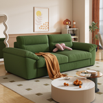 Load image into Gallery viewer, 72.1&quot; Convertible Sofa Bed with 3.9&quot; Thick Mattress Modern Design Space-saving Sleeper Sofa for Comfort and Function

