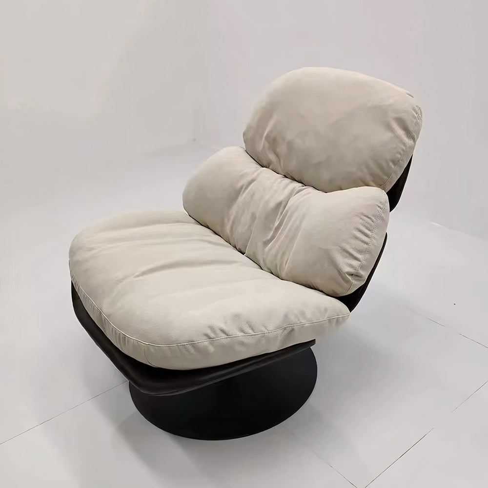 39.3'' Modern Swivel Lounge Chair  Plush Comfort Ergonomic Design Durable Long Term Support