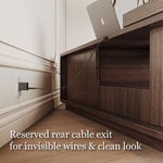 Load image into Gallery viewer, Extendable TV Stand with Storage Drawers Modern TV Console
