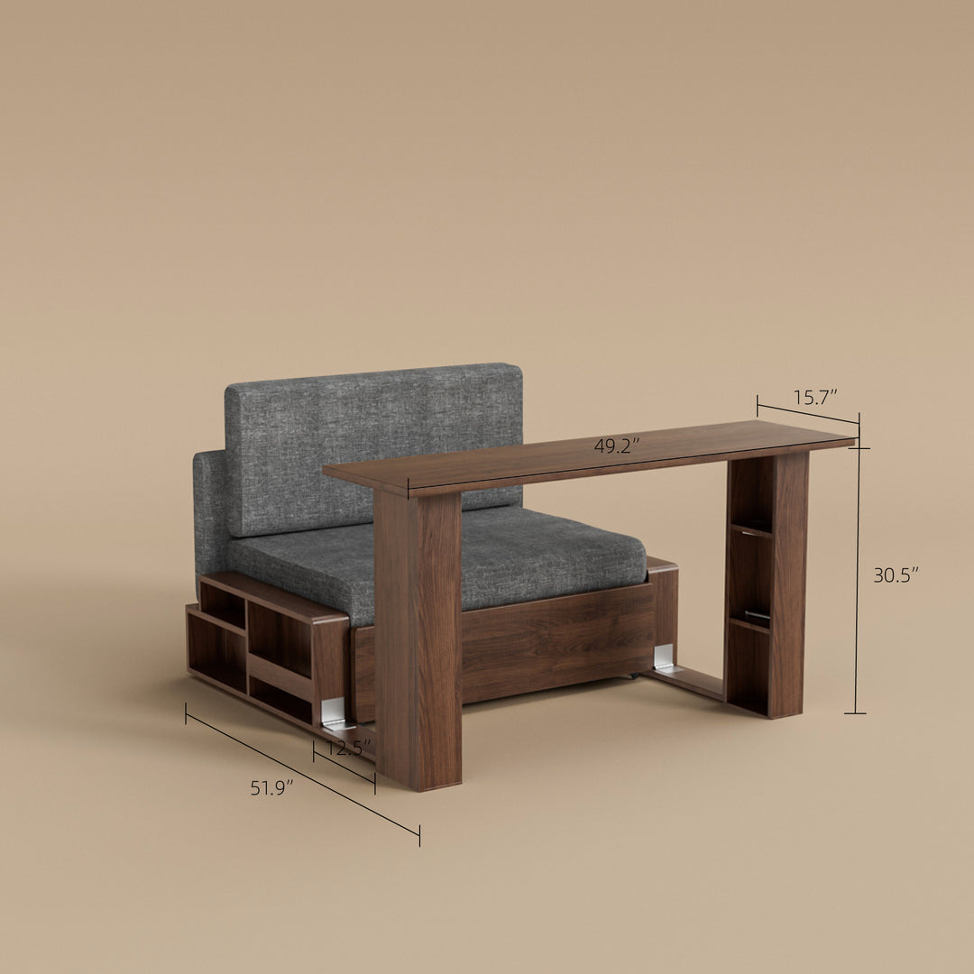 Modern Sofa Bed with Lift-up Function Space-saving Design Elegant and Practical