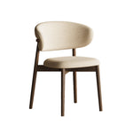 Load image into Gallery viewer, 2PCS Dining Chair Modern Ash Wood Frame Curved Backrest
