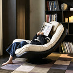 Load image into Gallery viewer, Modern Oversized Swivel Lounge Chair with Plush Cushion Deep Seat Accent Chair
