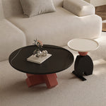 Load image into Gallery viewer, Modern Geometric Round Coffee Table Set Sculptural Accent Tables for Contemporary Living Rooms
